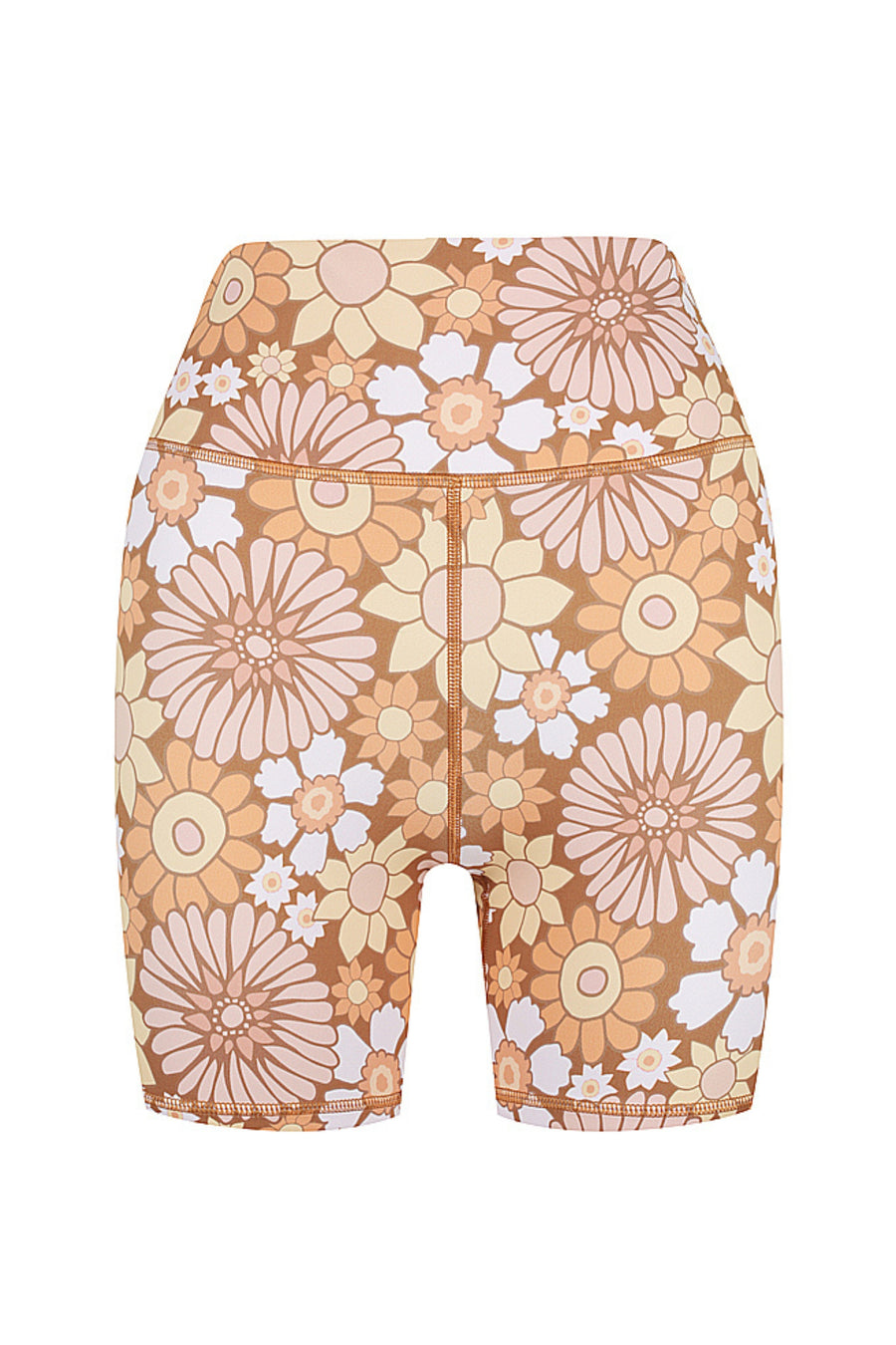 Flower Power Vintage Biker Short