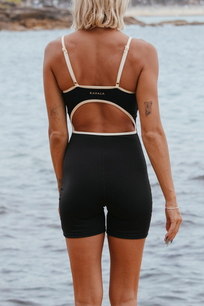 Onyx Contrast Kova Onesie