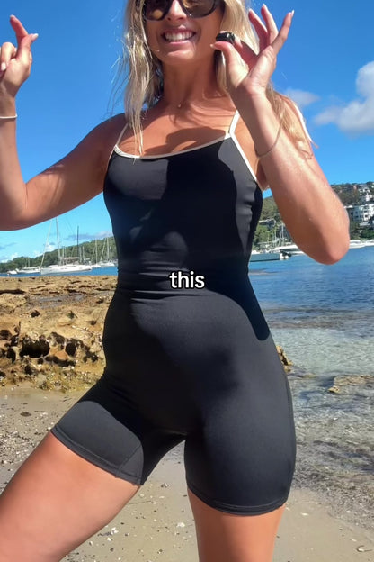 Onyx Contrast Kova Onesie