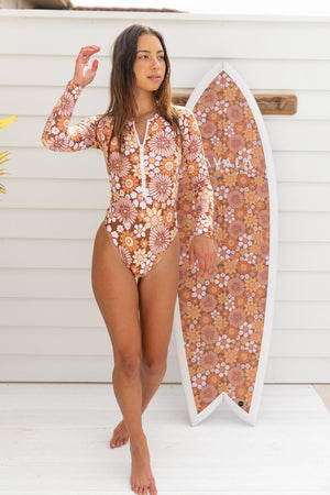 Flower Power Vintage Sulawesi Surf Suit